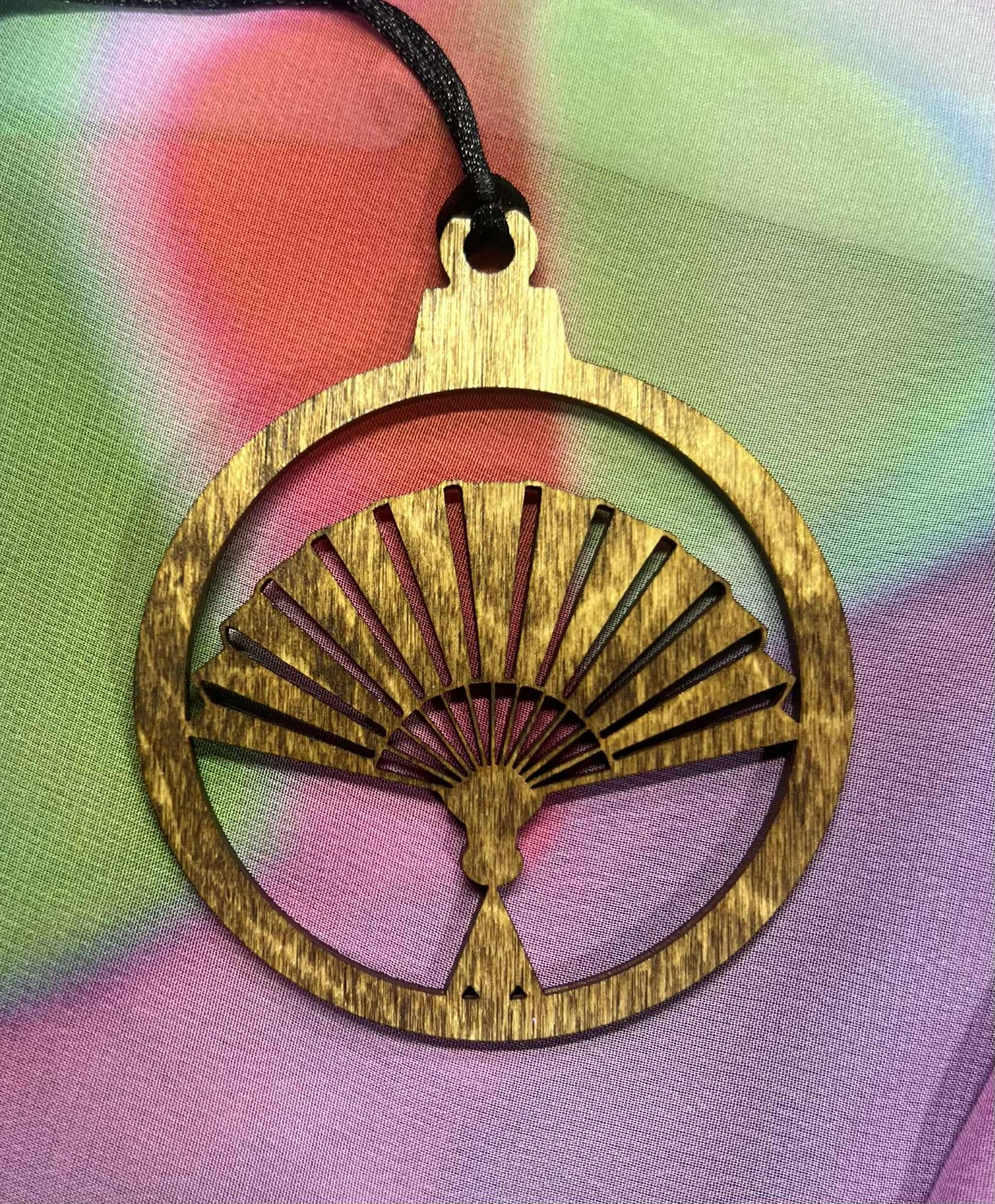 *NEW Asian Fan Ornament