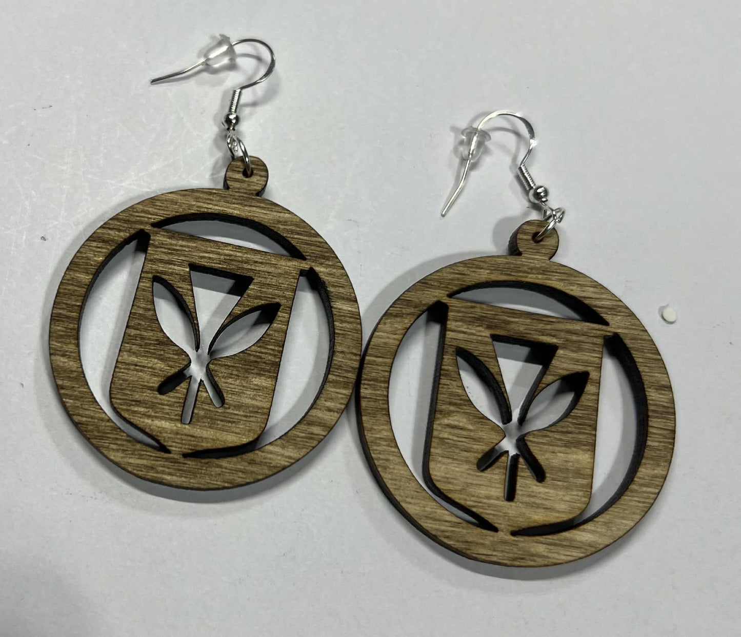 Rustic AS IS Misfits- Kanaka Round Earrings
