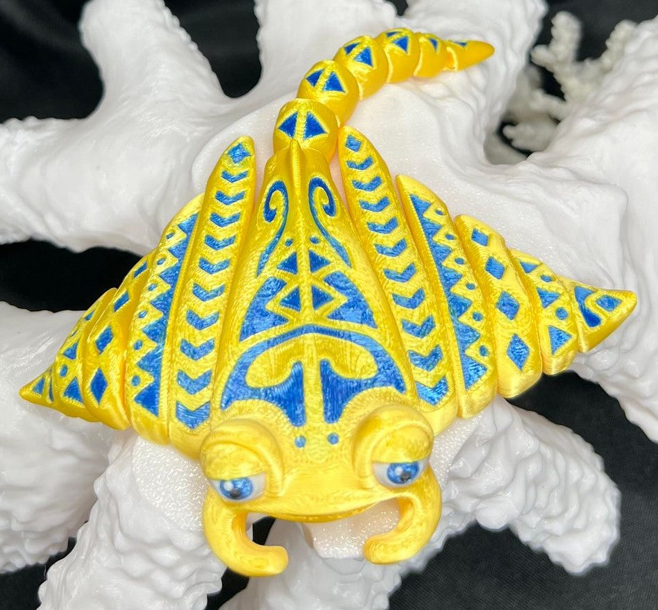 Single Manta Ray (Multicolor)