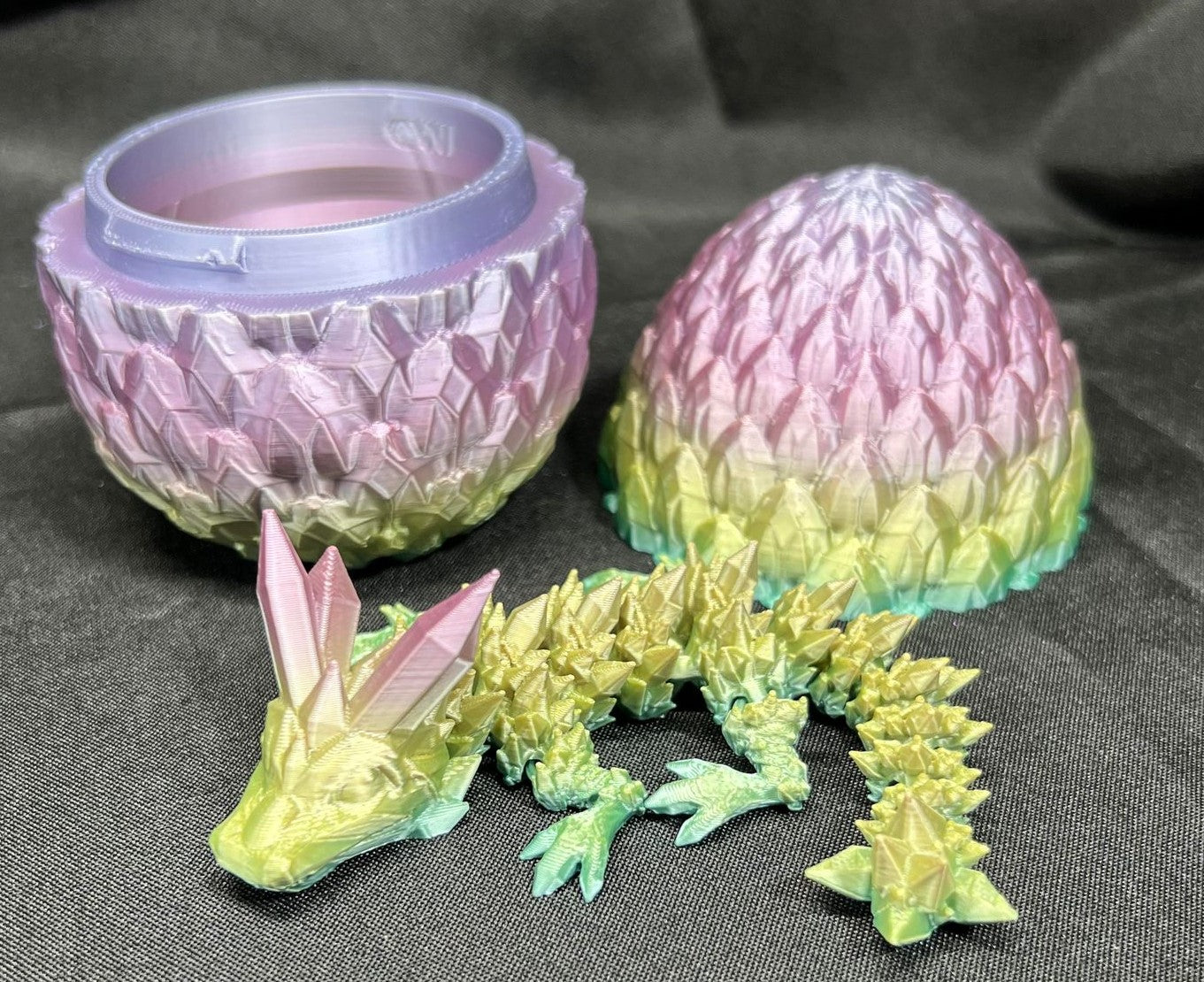 Mini Dragon with Egg