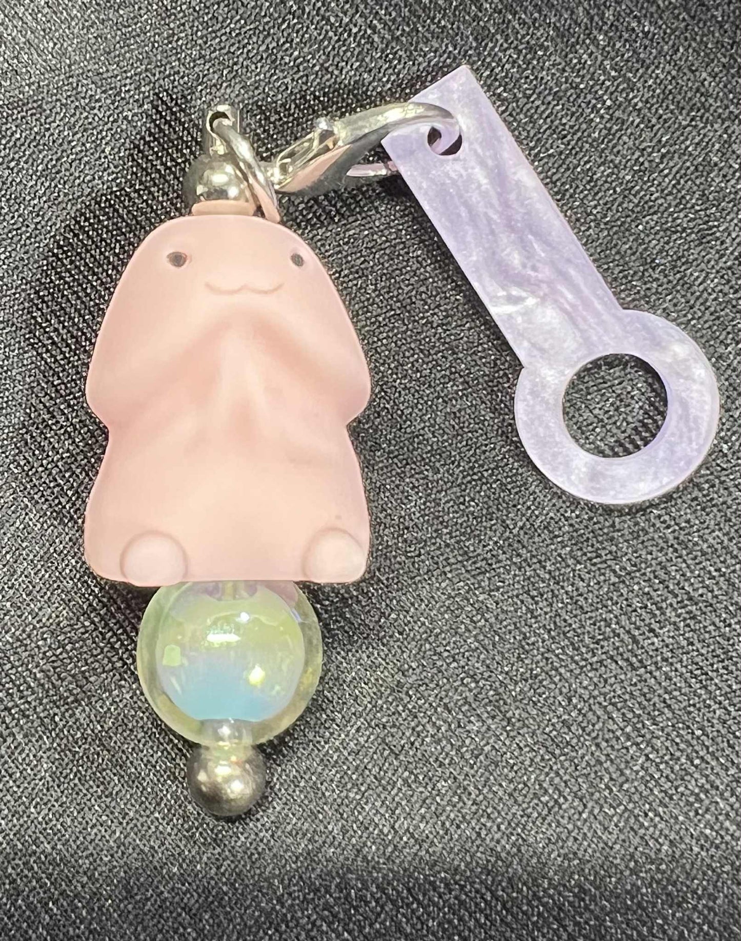 Beaded Straw Charm Toppers (Hard Plastic Ring)