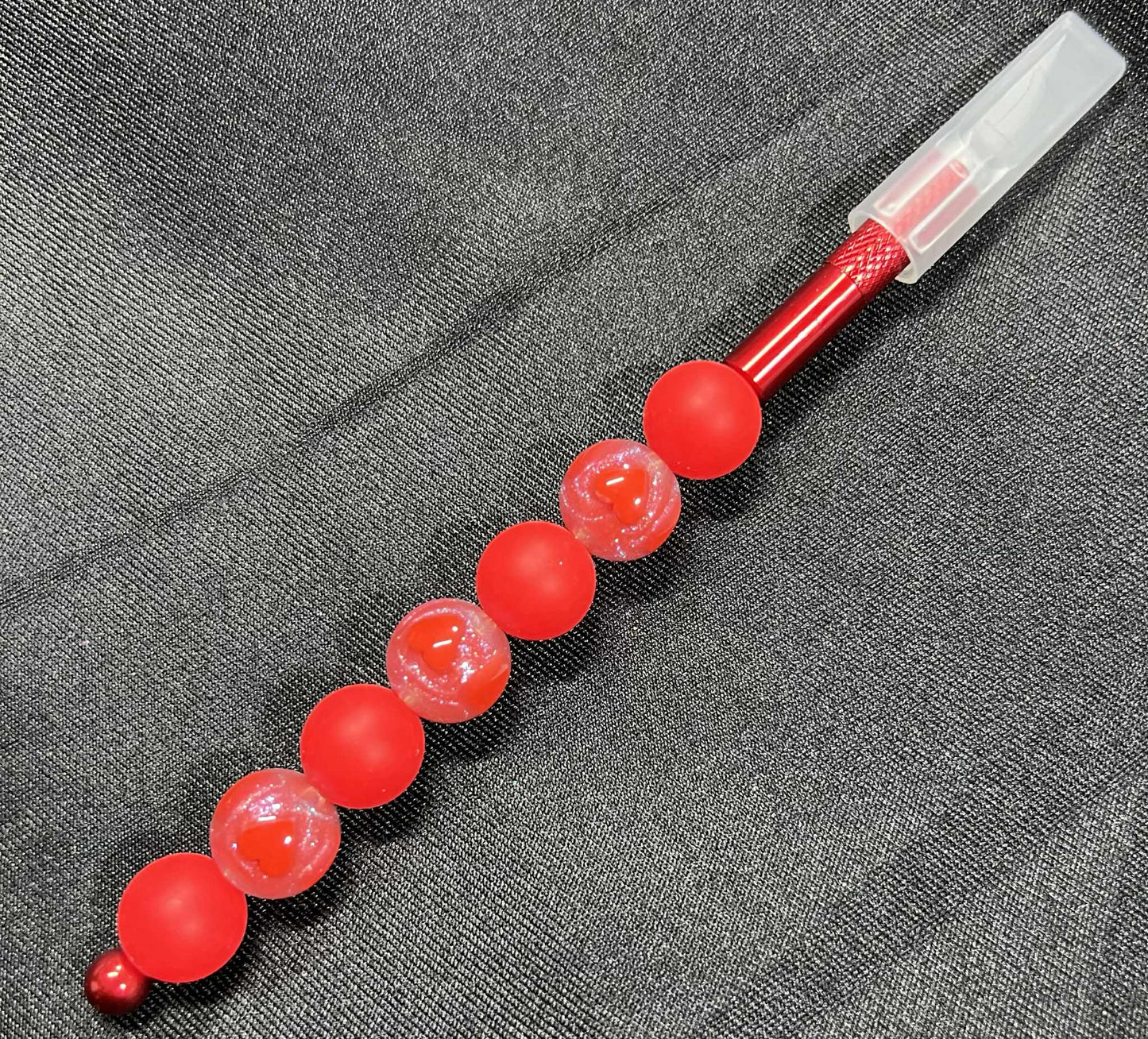 Beaded Exacto Knife