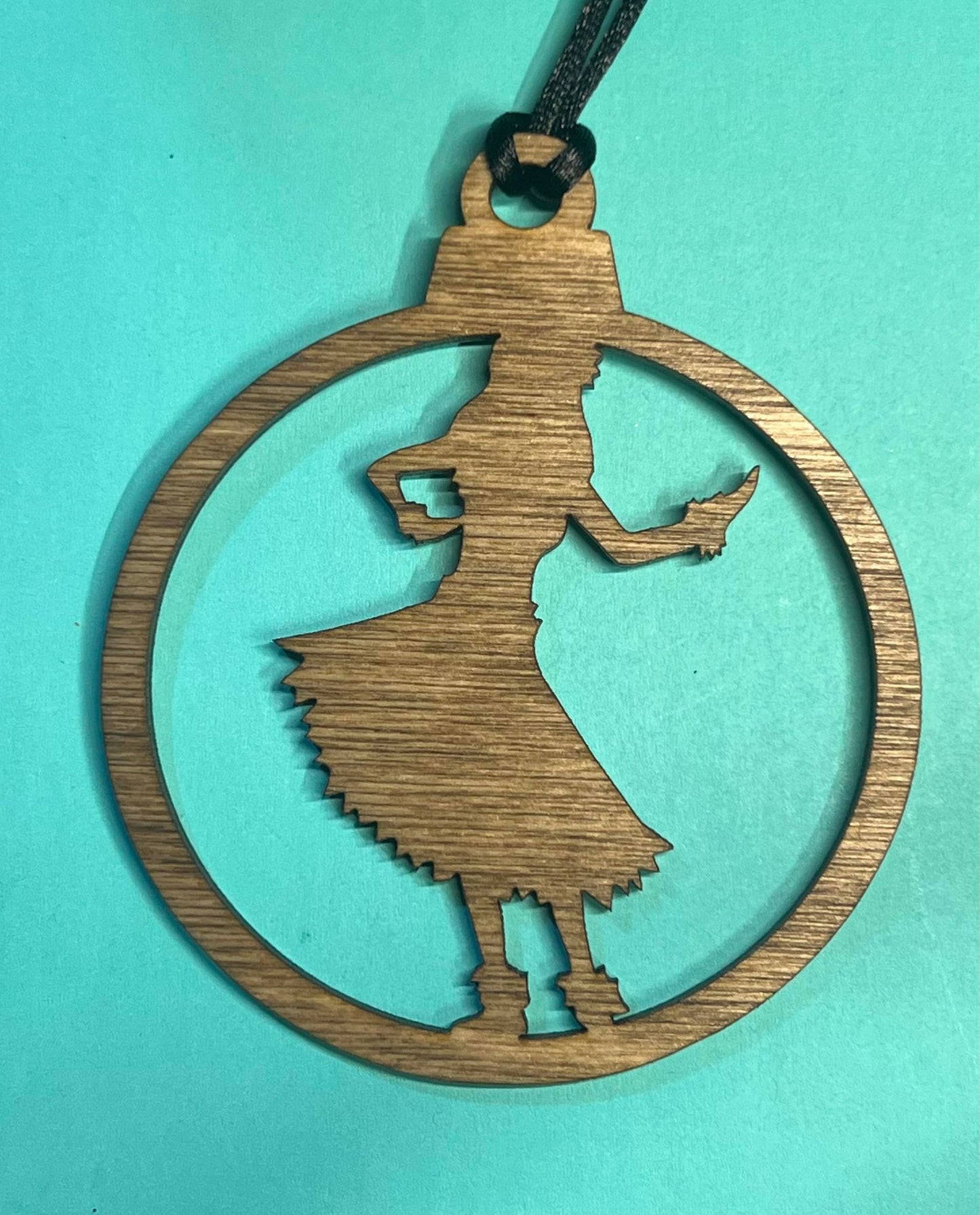 Female Hula Girl Sway Ornament