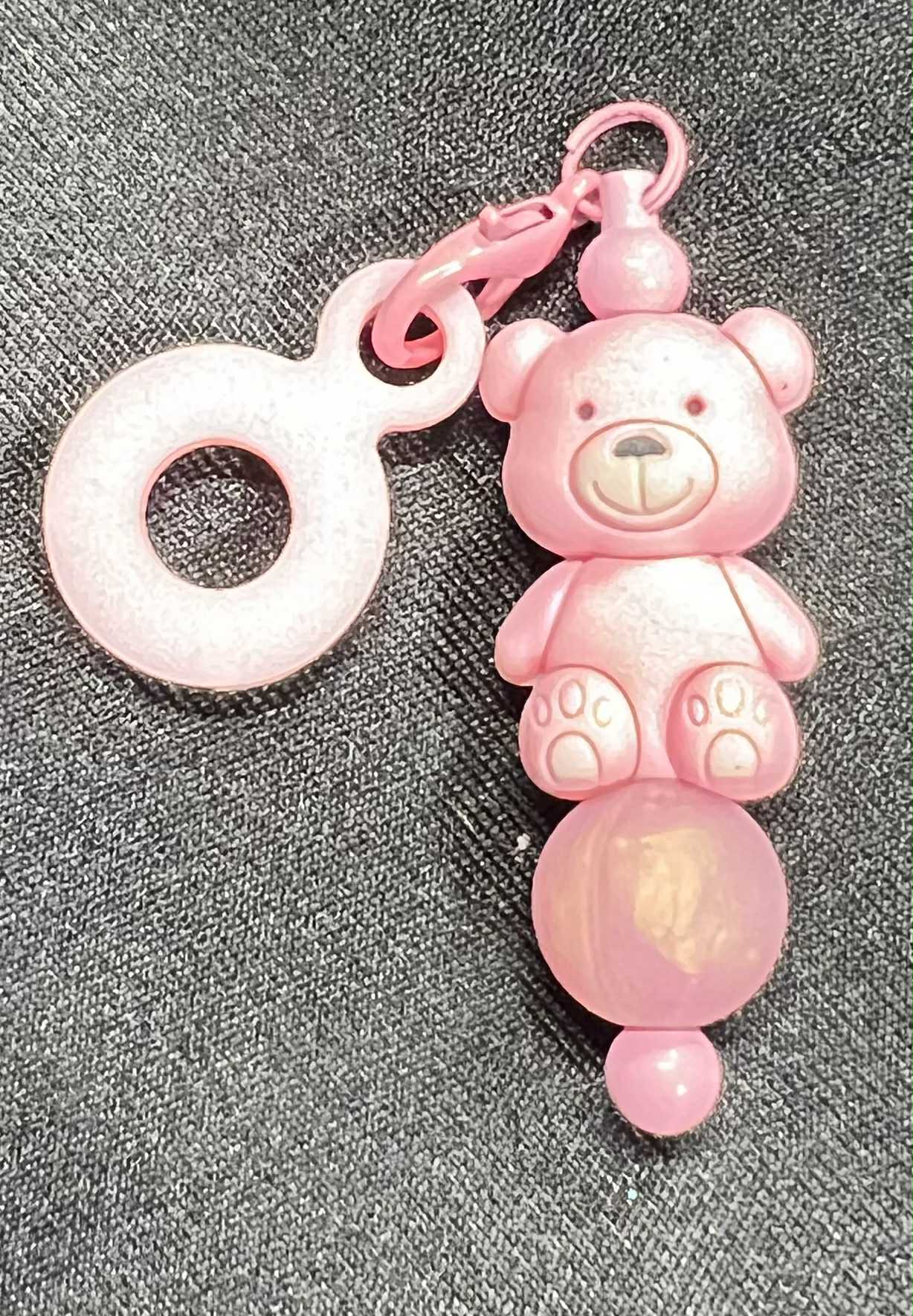 Beaded Straw Charm Toppers (Silicone Ring)