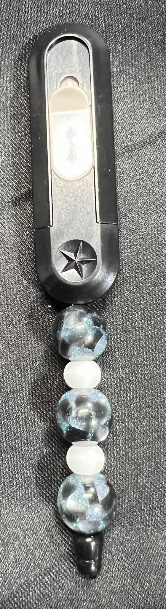 Beaded Slider to open Box Cutter