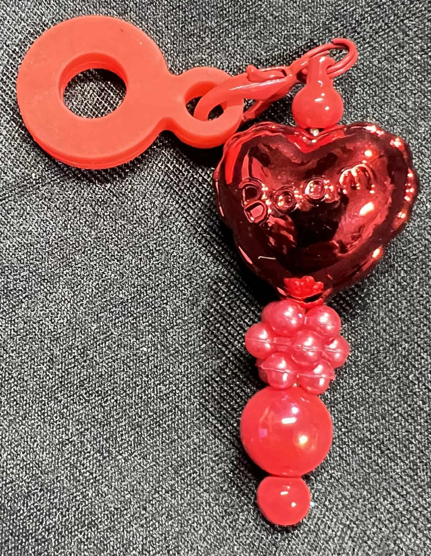 Beaded Straw Charm Toppers (Silicone Ring)