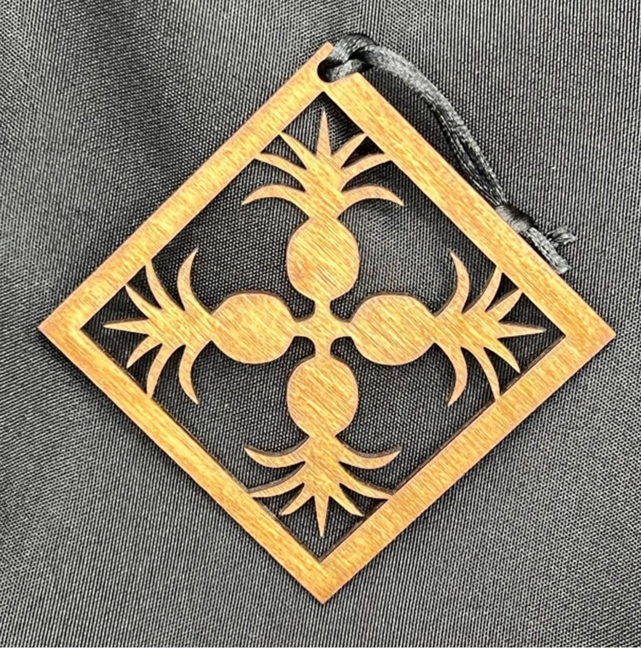 Pineapple Square Quilt Ornament