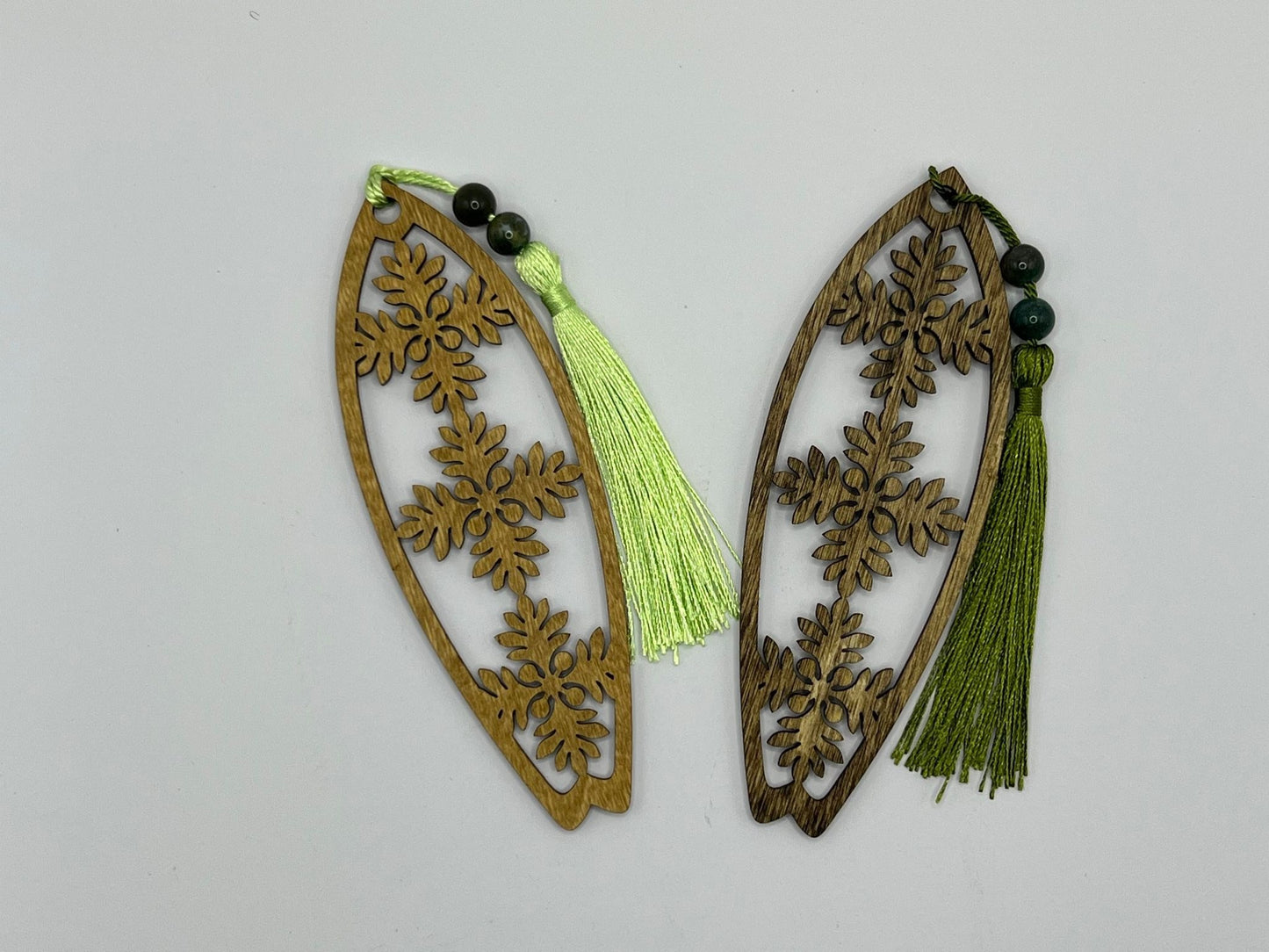 (1) Bookmark - Hawaiian Quilt - Ulu