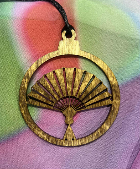 *NEW Asian Fan Ornament
