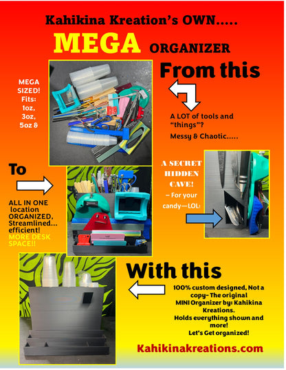 MEGA Organizer (Nui) READY TO SHIP