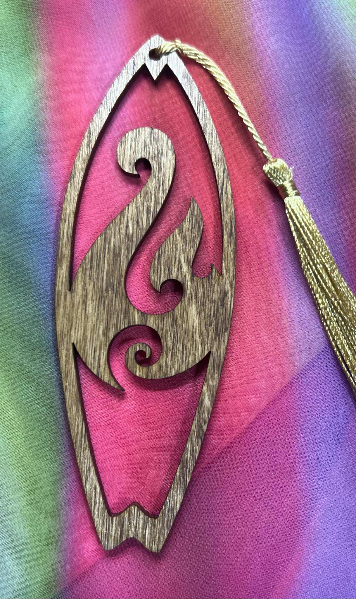 *NEW Maori Inspired Hook Bookmark
