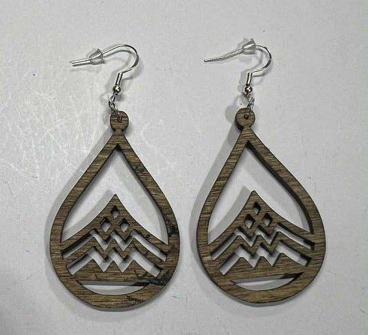 Rustic AS IS Misfits- Mauna Teardrop Earring