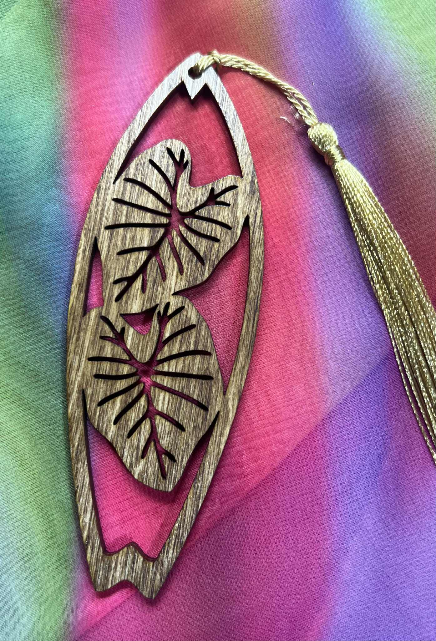 *NEW Kalo (Taro) Leaf - Rachael -  Bookmark
