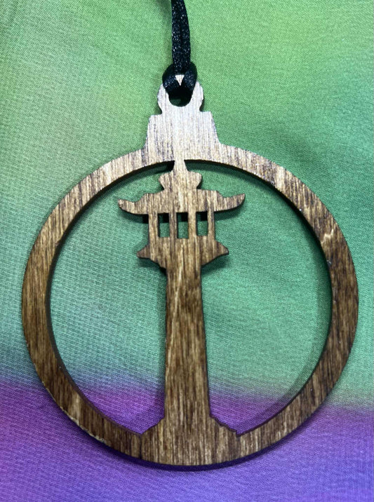 *NEW Japanese Pagoda (tall) Ornament