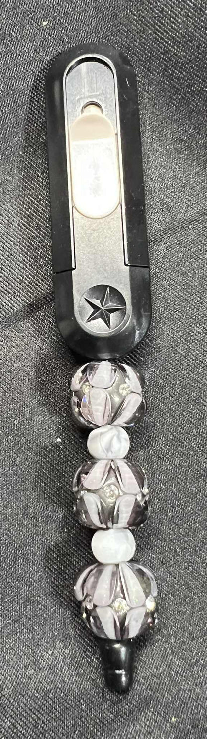 Beaded Slider to open Box Cutter