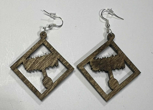 Rustic AS IS Misfits- Uli Uli Diamond Earring