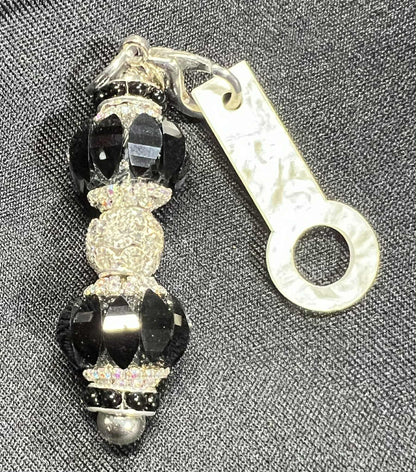 Beaded Straw Charm Toppers (Hard Plastic Ring)