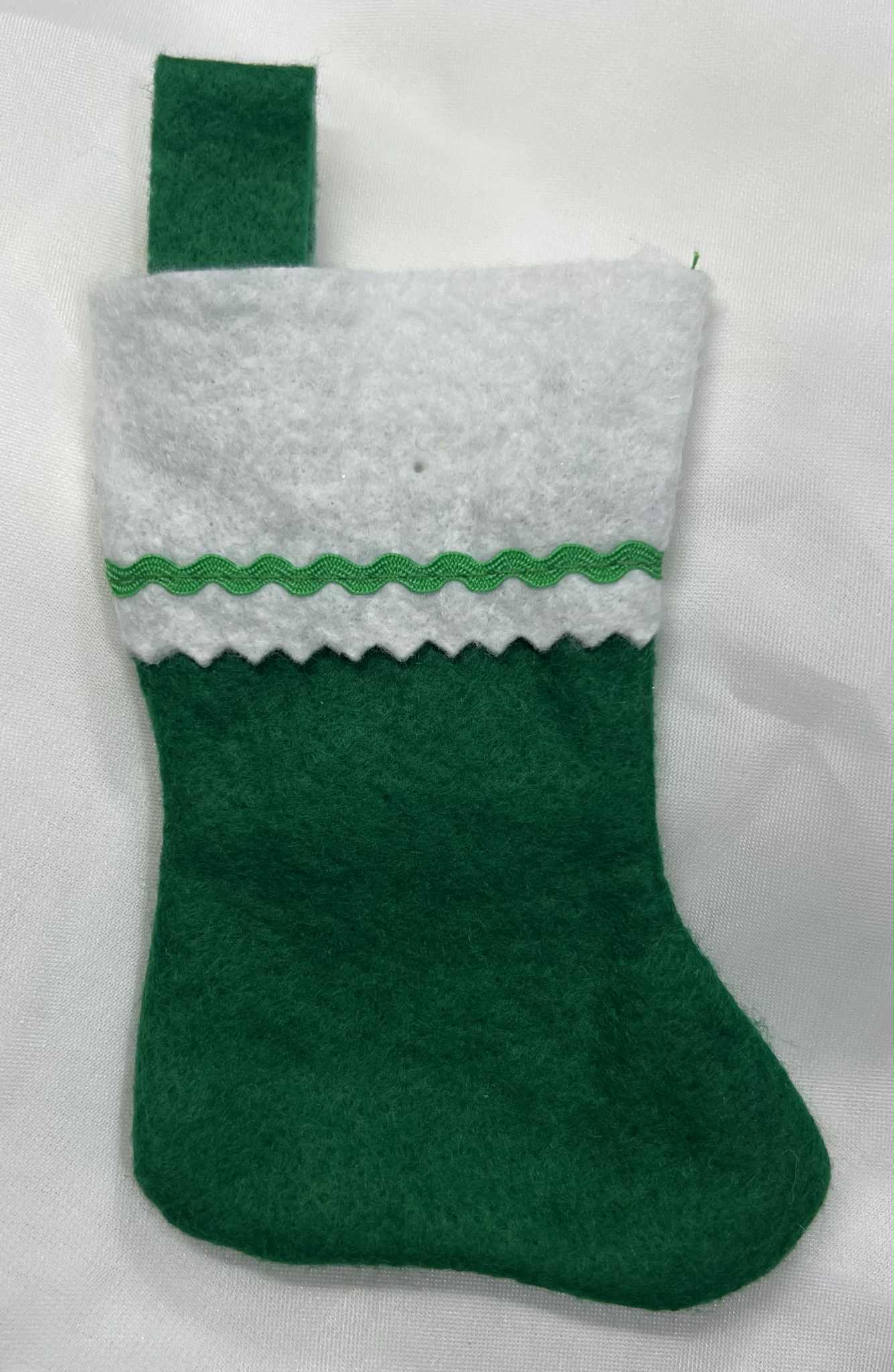 KK 2025 Filled Mini Filled Holiday Stocking ( Green Felt)
