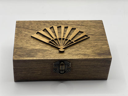 Jewelry Box Japanese Fan