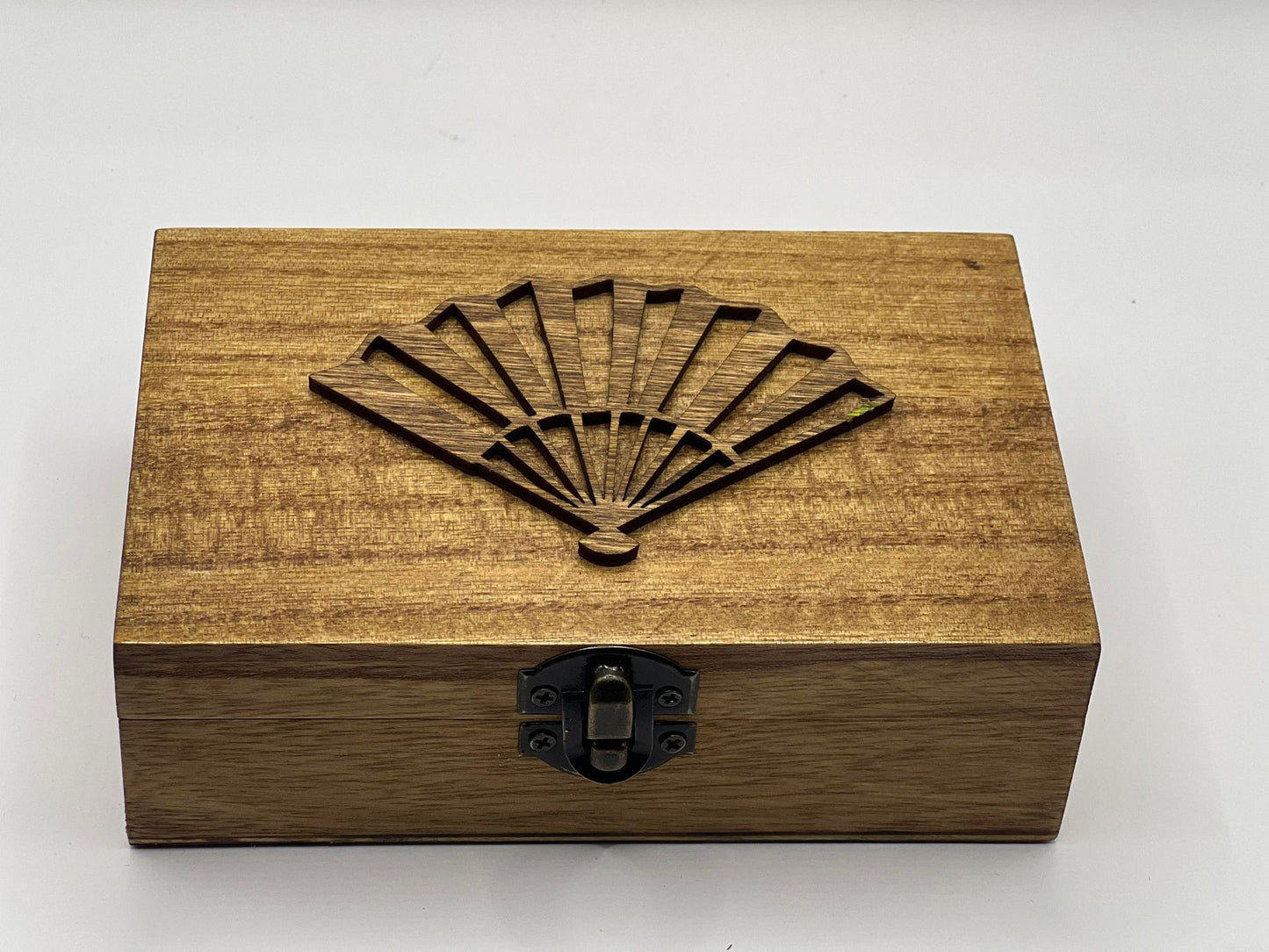 Jewelry Box Asian Fan