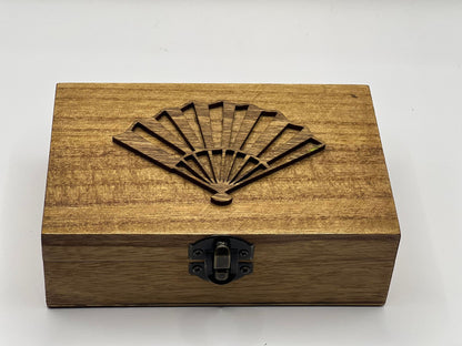 Jewelry Box Asian Fan