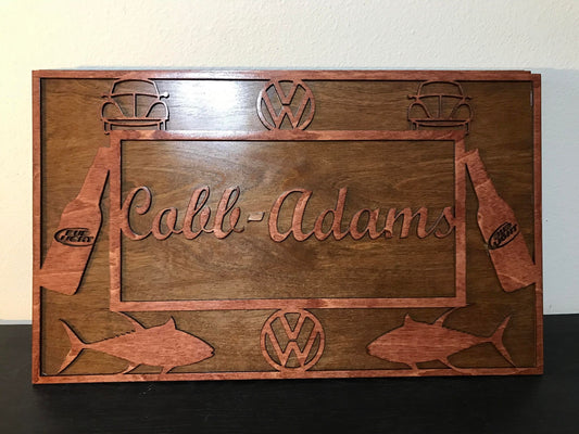 Custom Name sign