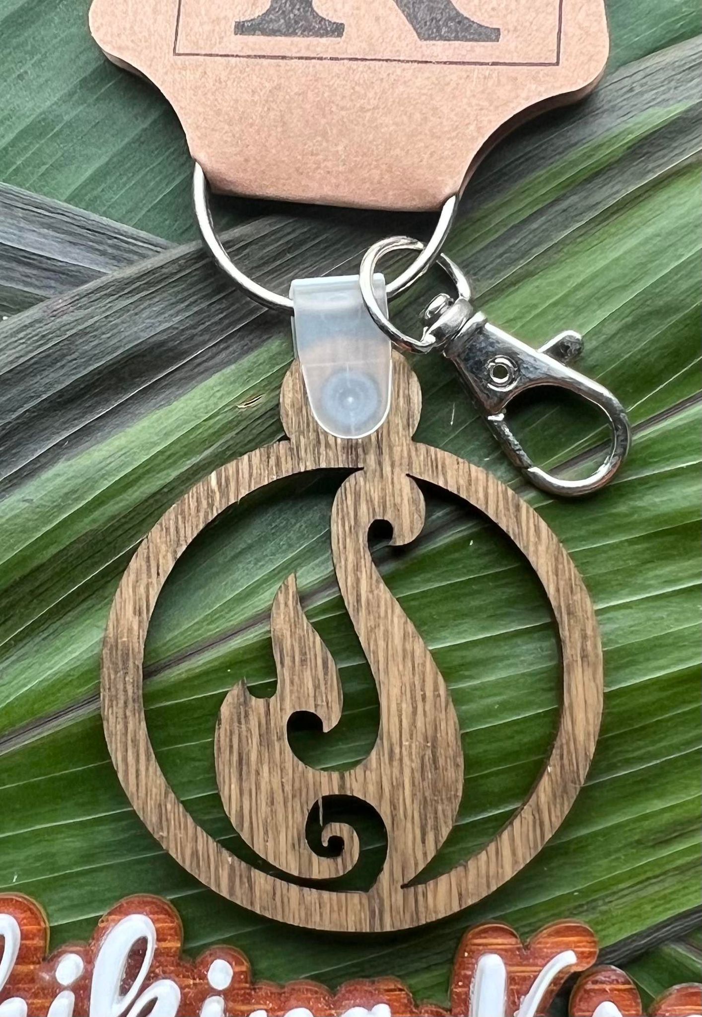 Keychain Maori Fishhook