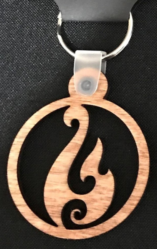Keychain Maori Inspired Hook