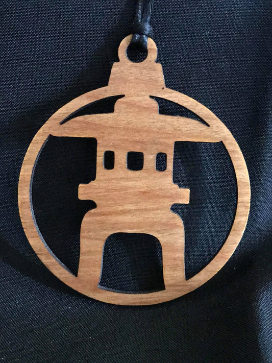 Japanese Pagoda Circle Ornament