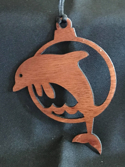 Nai'a (Dolphin) Circle Ornament