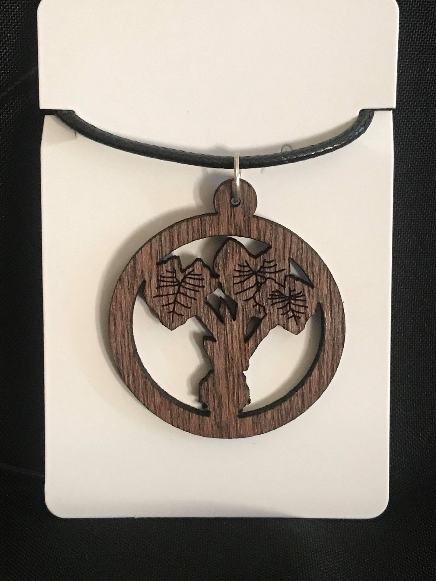 Kalo (taro) Pendant