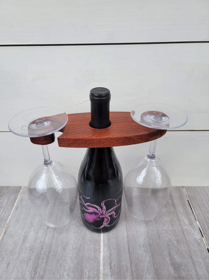 EXOTIC WOOD Wine Caddy