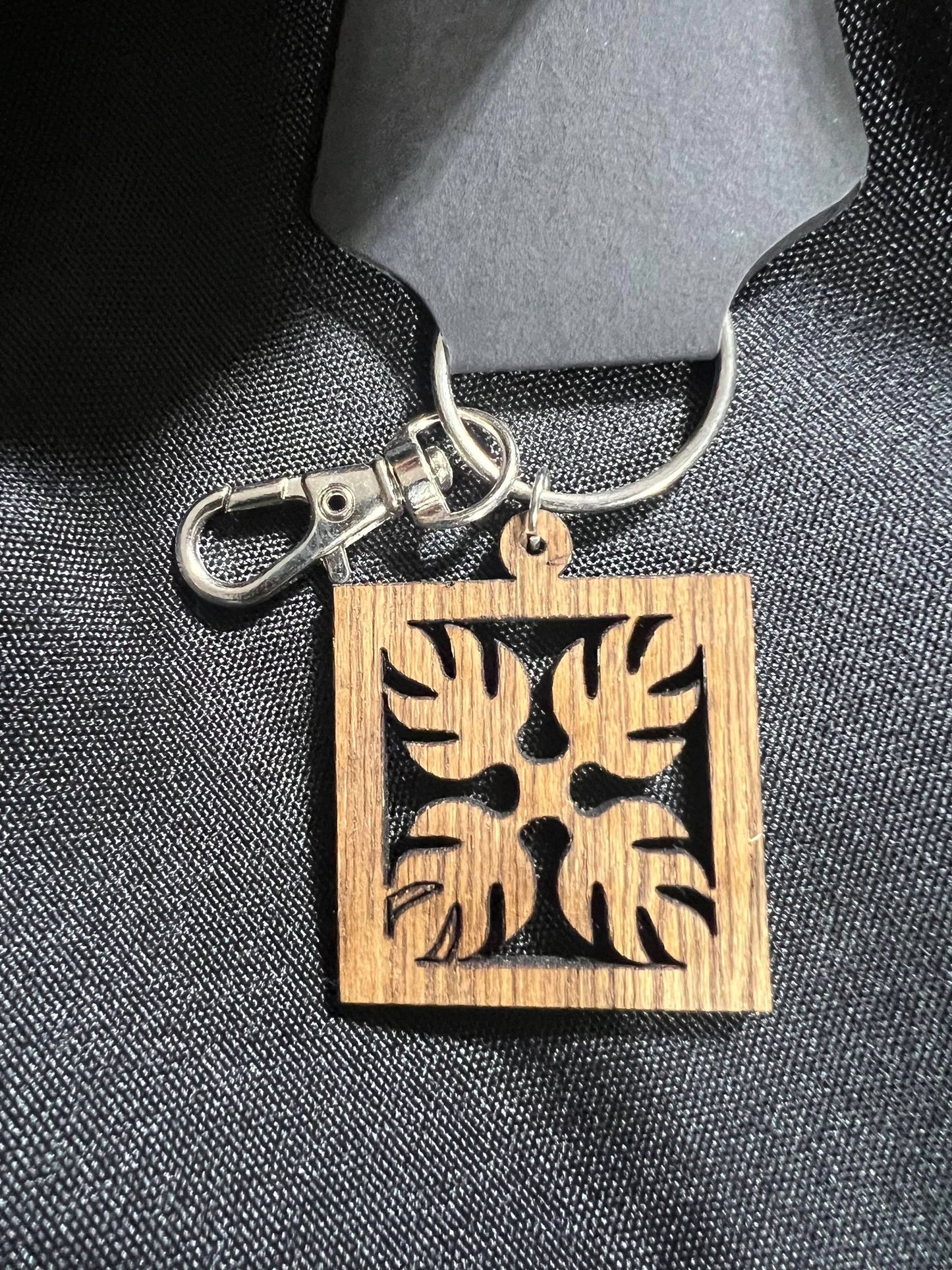 Ulu Quilt Keychain