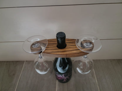 EXOTIC WOOD Wine Caddy