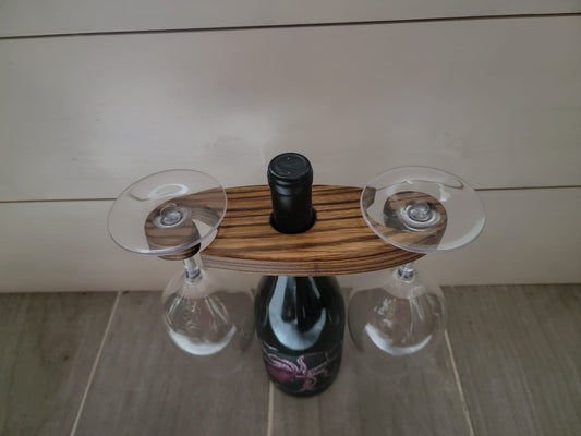 EXOTIC WOOD Wine Caddy